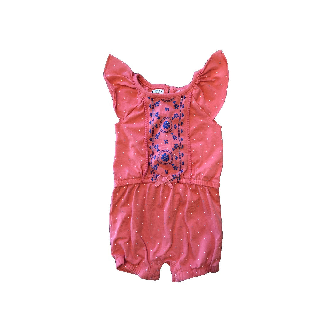 Carters Girls pink | Royal Blue Romper Size: 18 months pink | Royal Blue