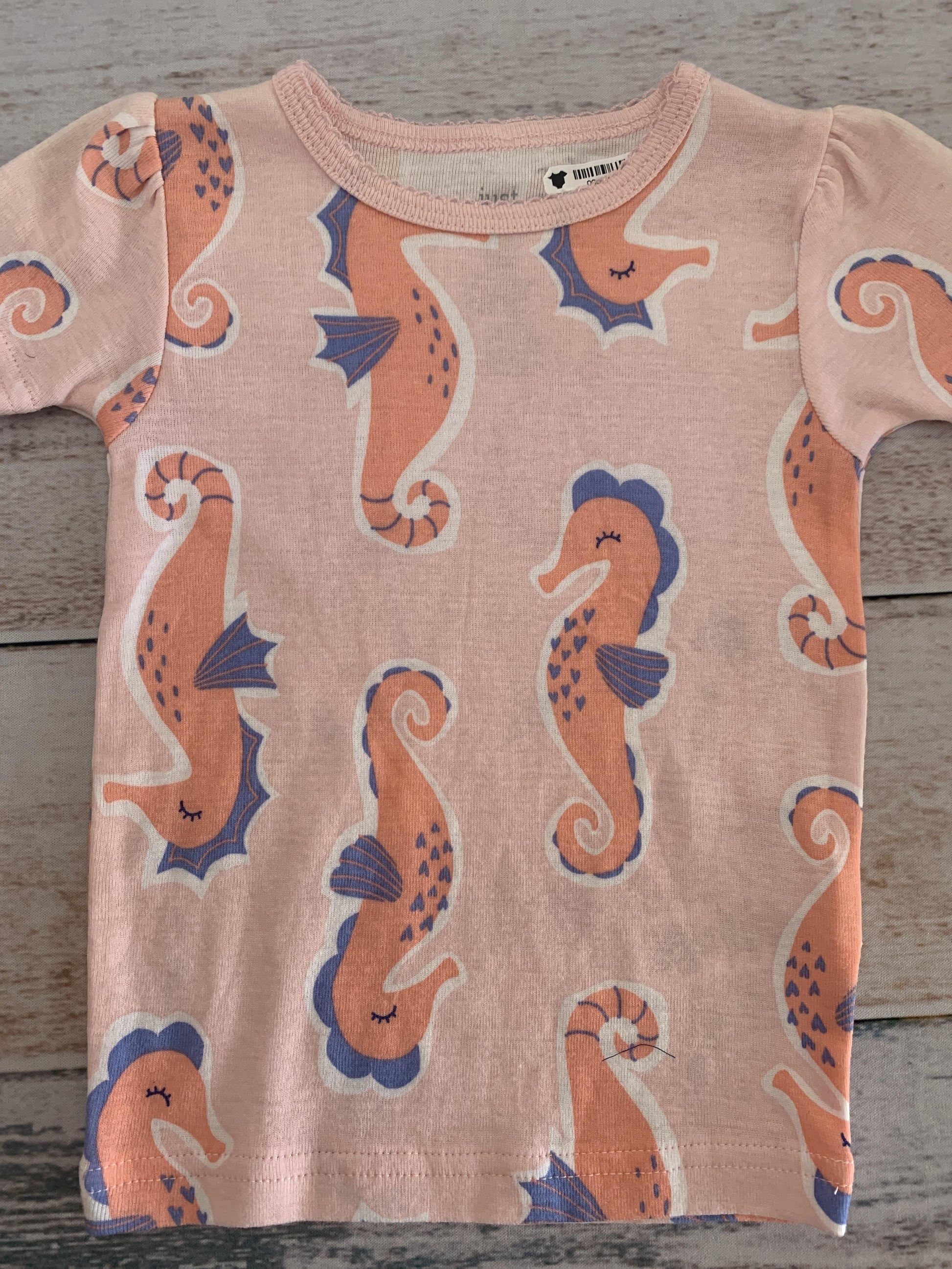 Just Born Girls pink | Sea Animals Pajamas Size: 12M pink | Sea Animals