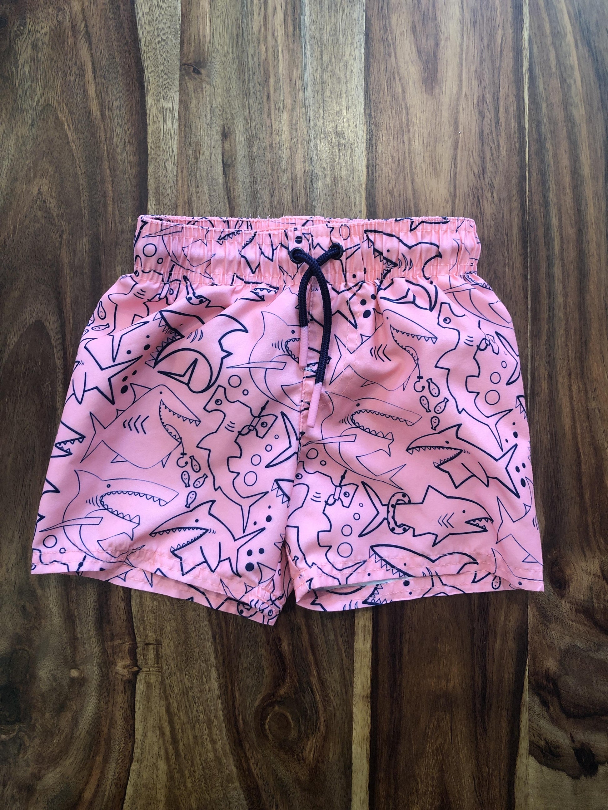 Cat & Jack Boys pink | Sharks Swimwear Size: 2 years pink | Sharks