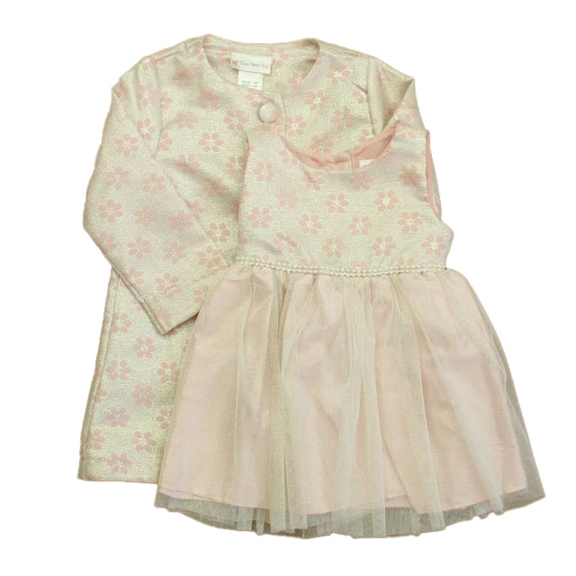 Sweet Heart Rose Girls Pink Sparkle Dress Size: 18 Months Pink Sparkle