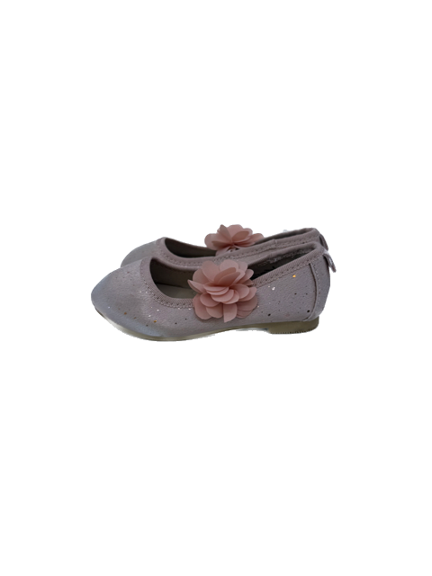 Cat & Jack Girls Pink Sparkles Shoes Size: 6 Toddler Pink Sparkles