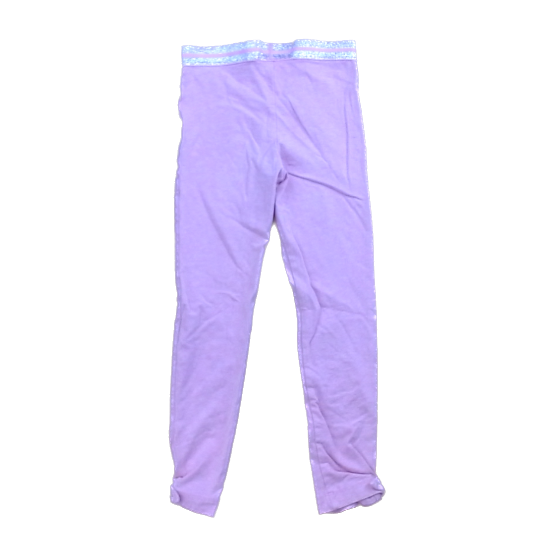 Rockets Of Awesome Girls Pink | Sparkly Waistband Pants Size: 7 Years Pink | Sparkly Waistband