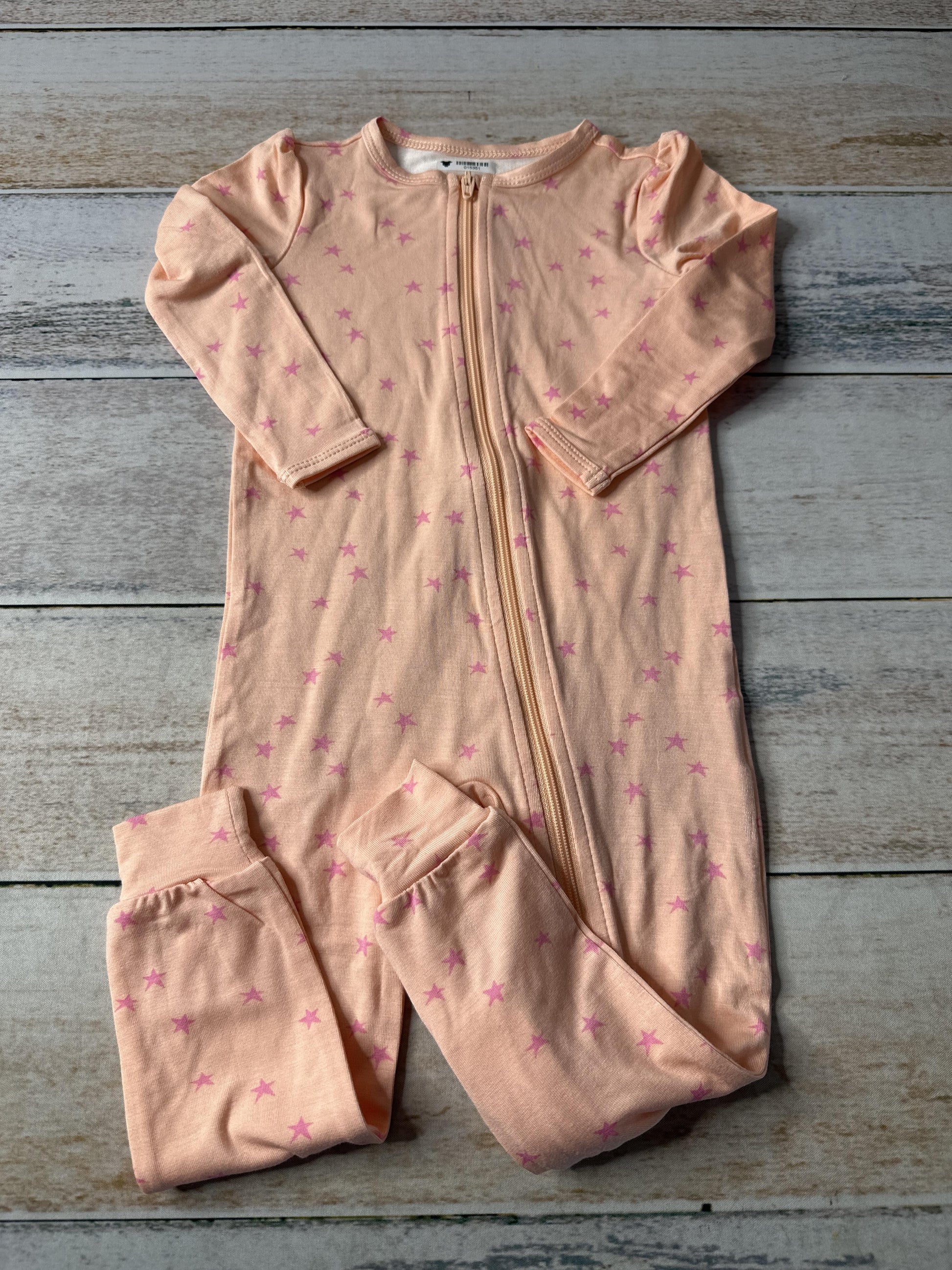 Rockets of Awesome Girls pink | Stars Pajamas Size: 12-18 months pink | Stars