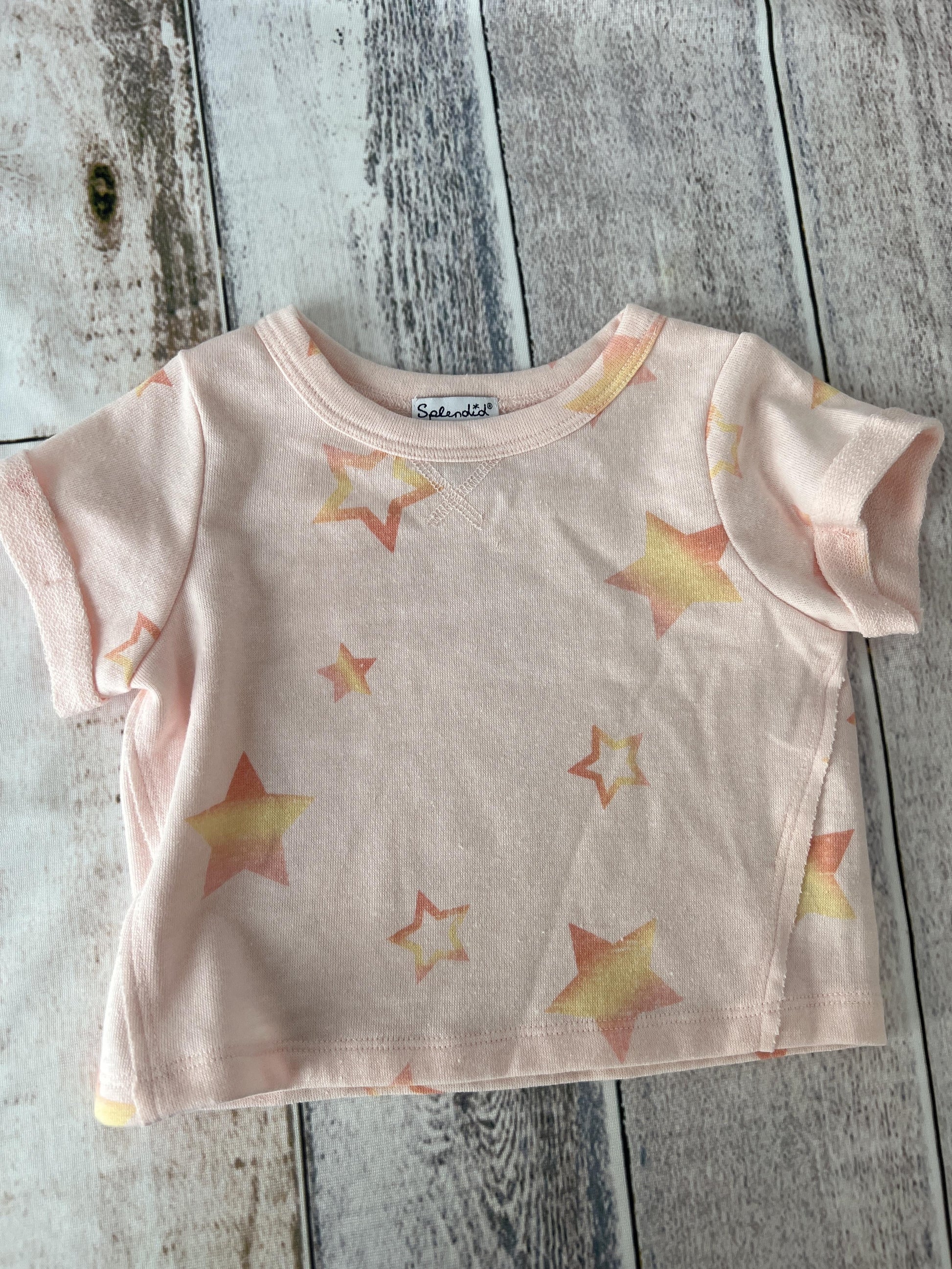 Splendid Girls pink | Stars Sweater Size: 12-18 months pink | Stars