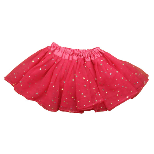 Buenos Ninos Girls Pink Stars Skirt Size: 5T Pink Stars