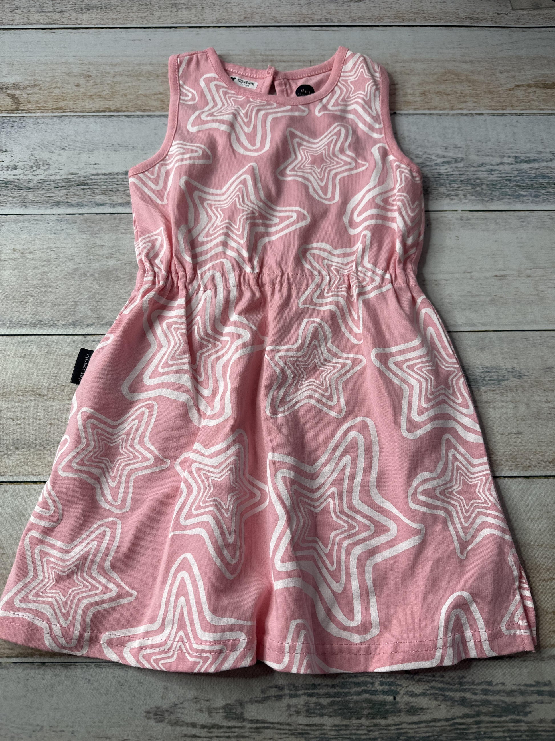 Girls pink | Stars Dress Size: 4T pink | Stars