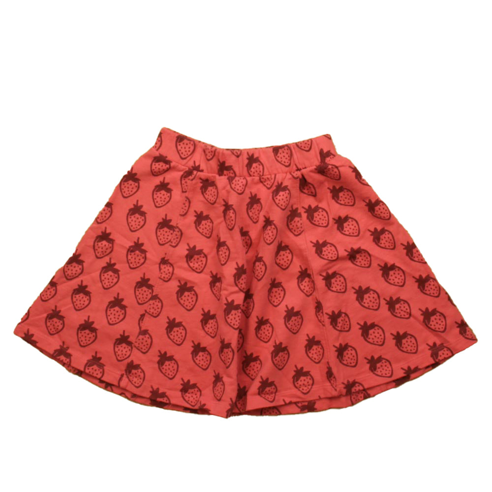 Tea Collection Girls Pink Strawberries Skirt Size: 6 Years Pink Strawberries