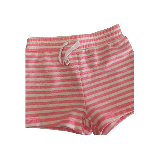 Joe Fresh Girls pink | Stripe | White Shorts Size: 6-12 months pink | Stripe | White