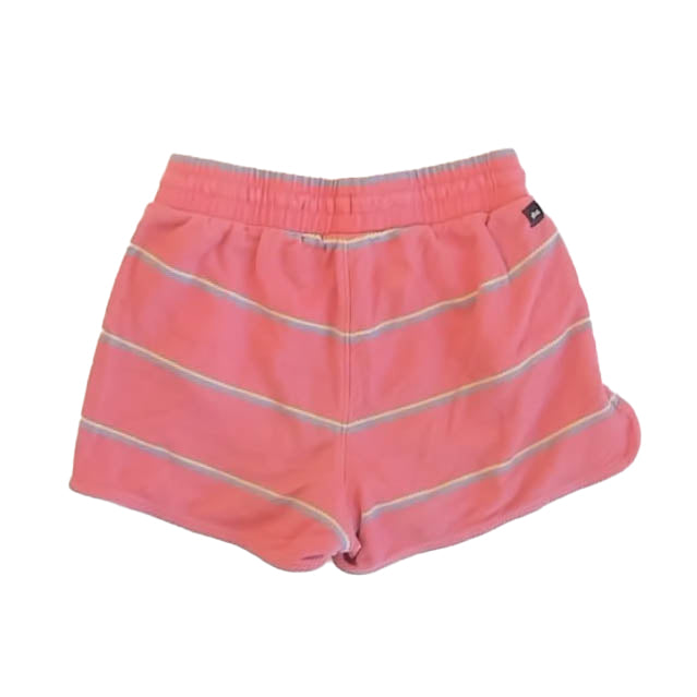 Tea Collection Girls Pink Stripe Shorts Size: 12 Years Pink Stripe