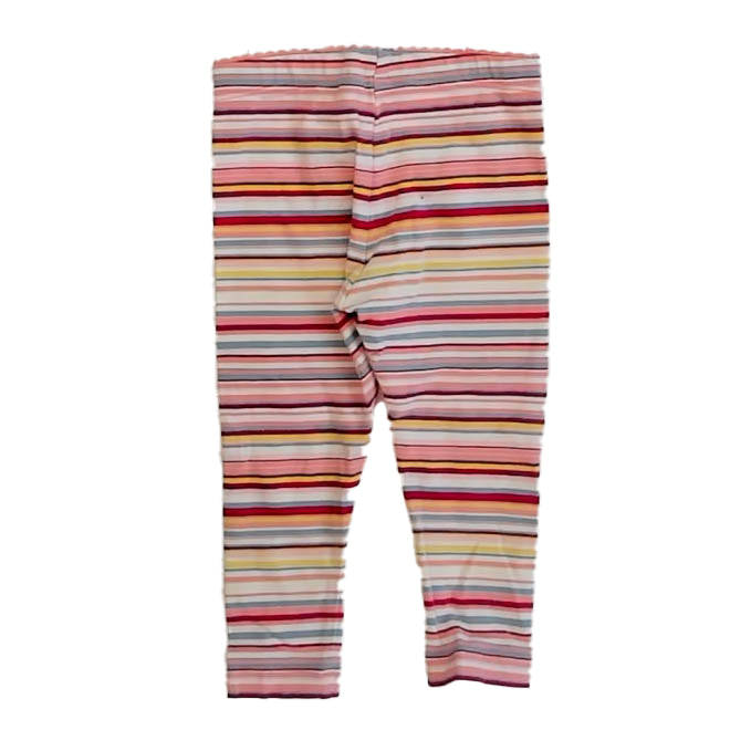 Tea Collection Girls Pink Stripe Leggings Size: 6-9 Months Pink Stripe