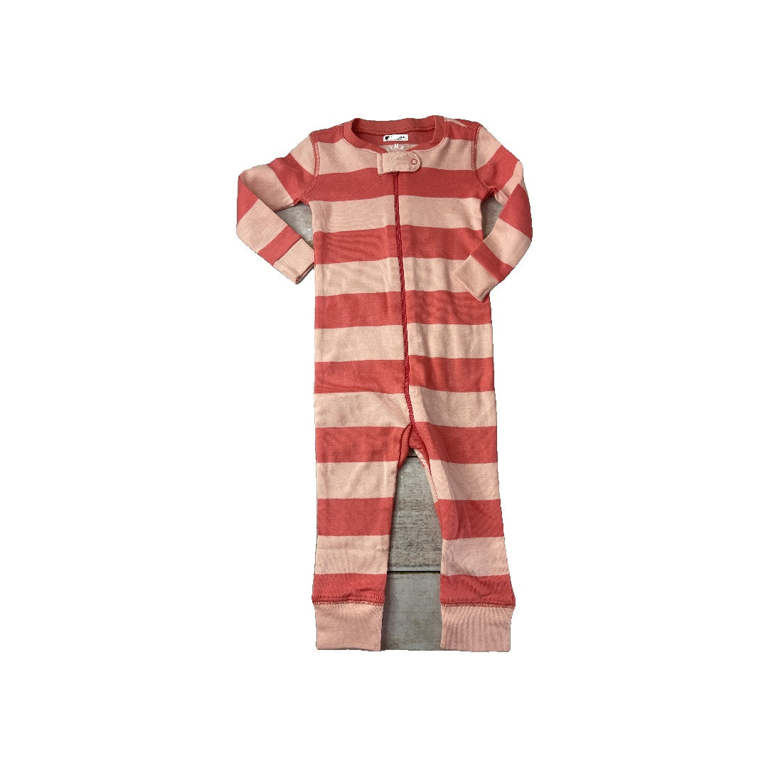 Primary Girls pink | Stripe Pajamas Size: 12 months pink | Stripe