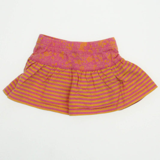 Hanna Andersson Girls Pink Stripe Skirt Size: 3-6 Months