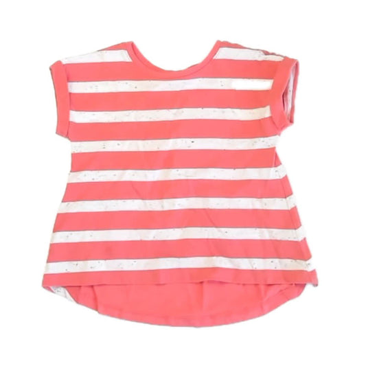 Tea Collection Girls Pink Stripe T-Shirt Size: 3T Pink Stripe