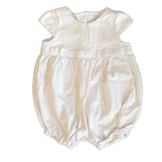 Ralph Lauren Girls Pink Stripe Romper Size: 12 Months Pink Stripe