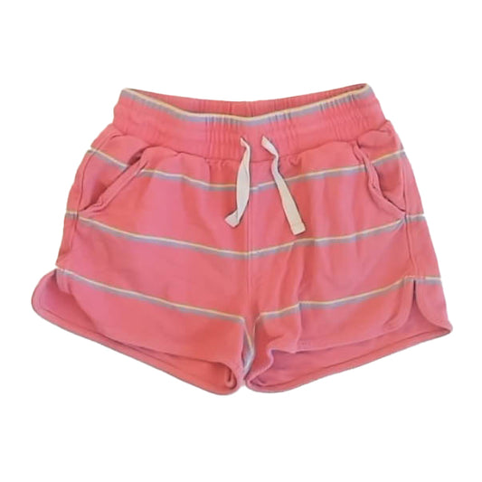 Tea Collection Girls Pink Stripe Shorts Size: 12 Years Pink Stripe
