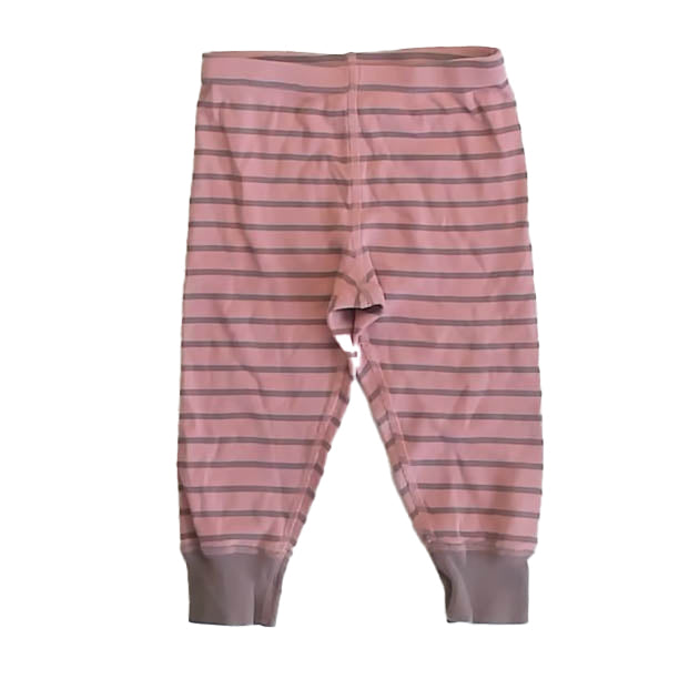 Hanna Anderson Girls Pink Stripe Leggings Size: 18-24 Months Pink Stripe
