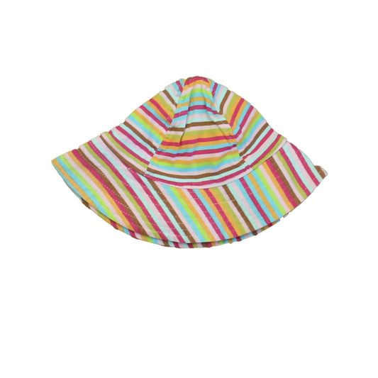 Zutano Girls Pink Stripe Hat Size: 18 Months Pink Stripe