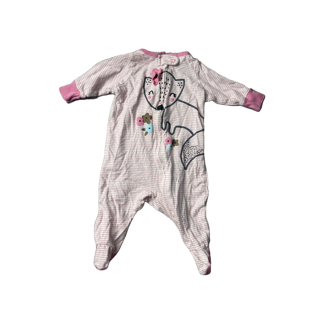 Gerber Girls pink | Striped Pajamas Size: Newborn pink | Striped