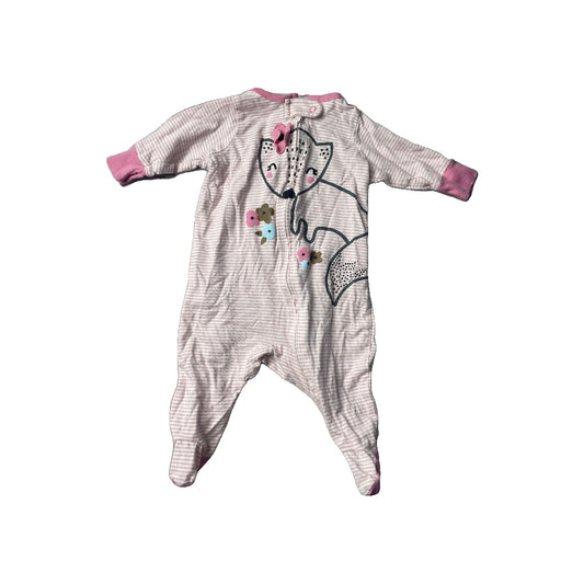 Gerber Girls pink | Striped Pajamas Size: Newborn pink | Striped