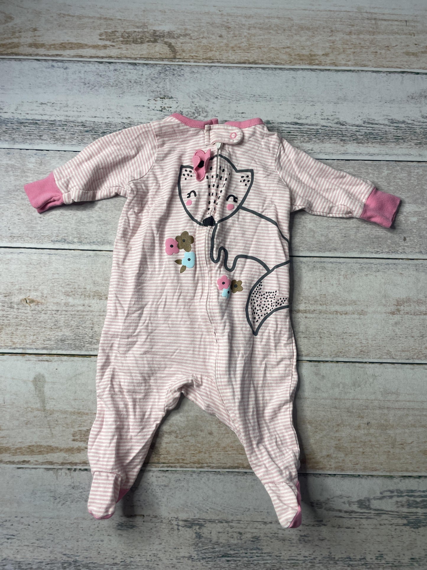 Gerber Girls pink | Striped Pajamas Size: Newborn pink | Striped