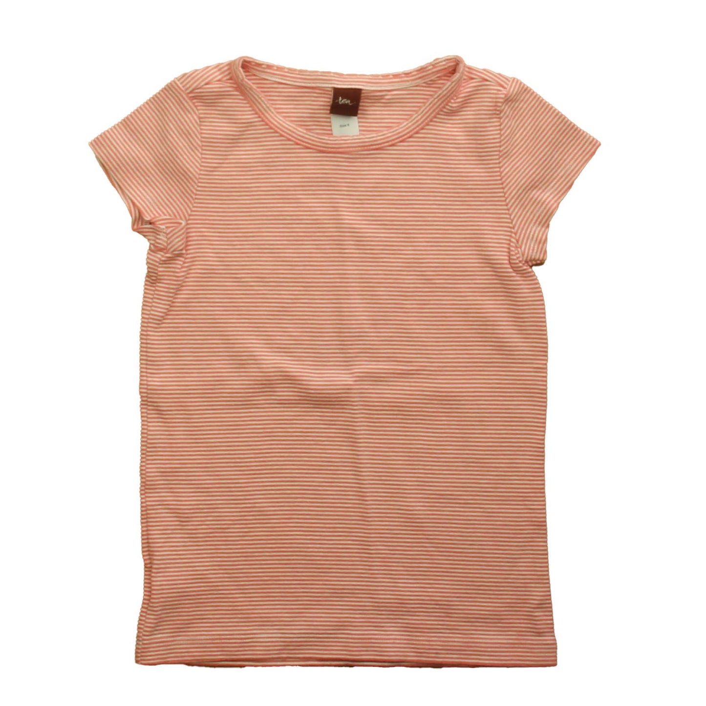 Tea Girls Pink | Stripes T-Shirt Size: 6 Years