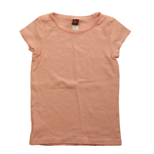 Tea Girls Pink | Stripes T-Shirt Size: 6 Years