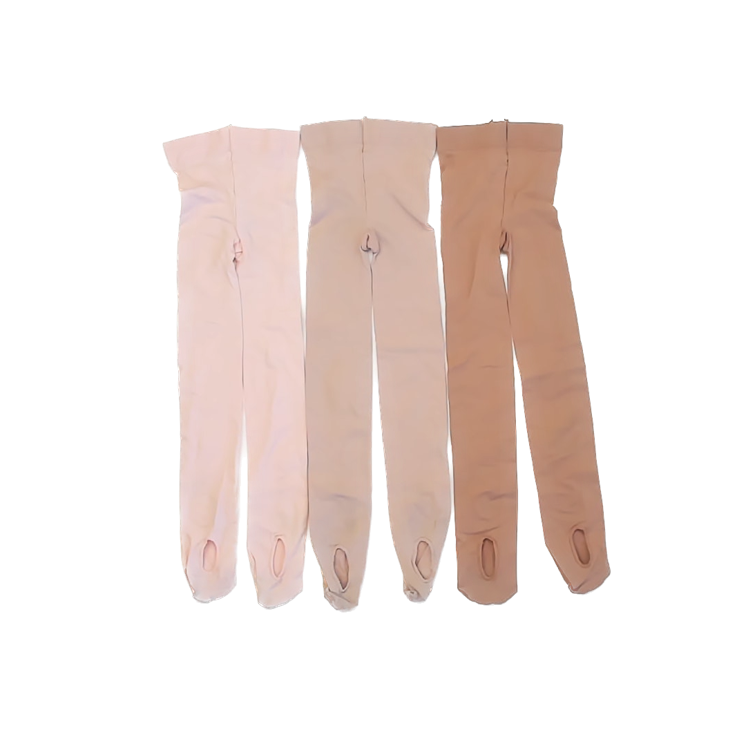 Capezio Girls Pink | Tan | Beige Tights Size: 2-6 Years Pink | Tan | Beige