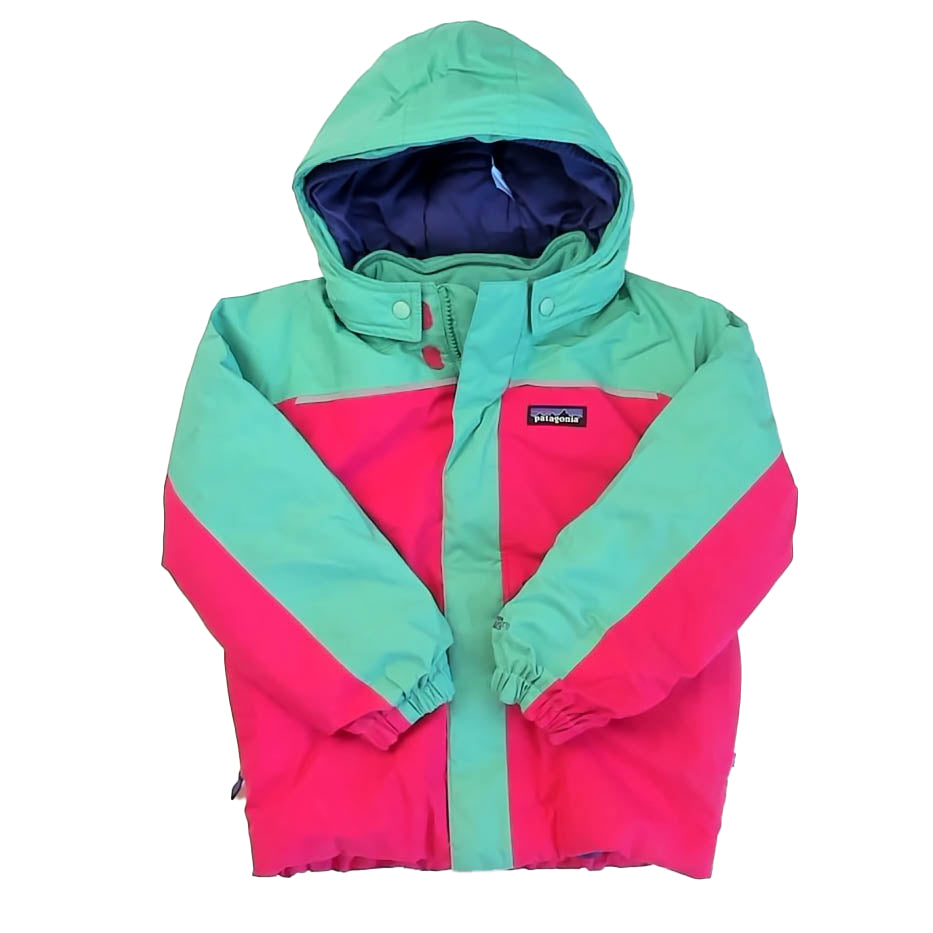 Patagonia Girls pink | teal Snow & Ski Coat Size: 4T pink | teal