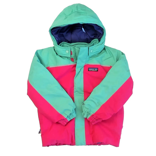 Patagonia Girls pink | teal Snow & Ski Coat Size: 4T pink | teal