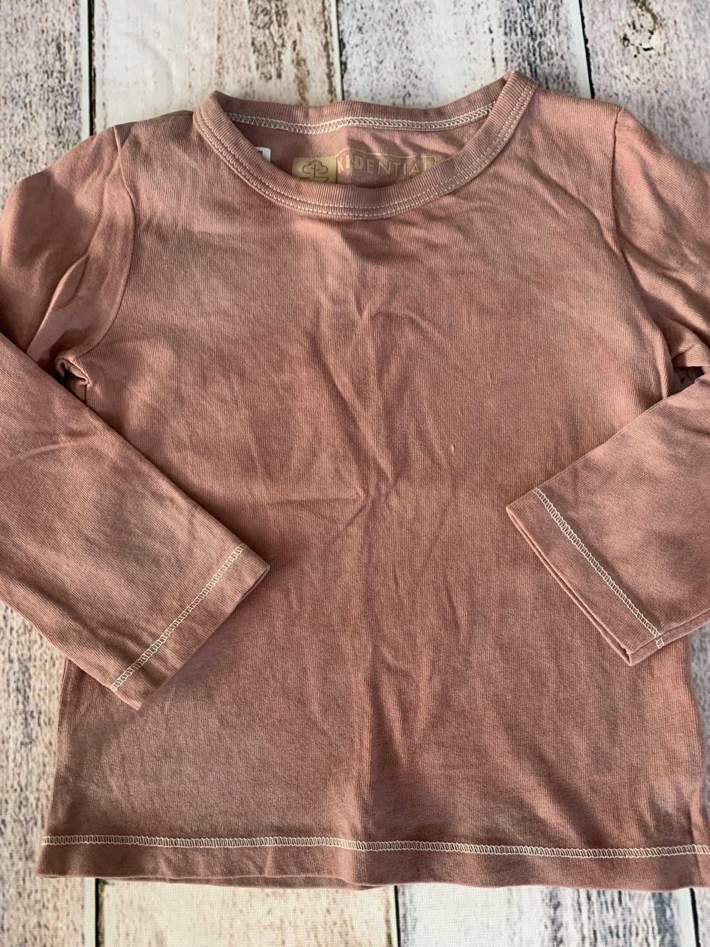 Kidential Girls pink | Tie Dye Long Sleeve Shirt Size: 3T pink | Tie Dye