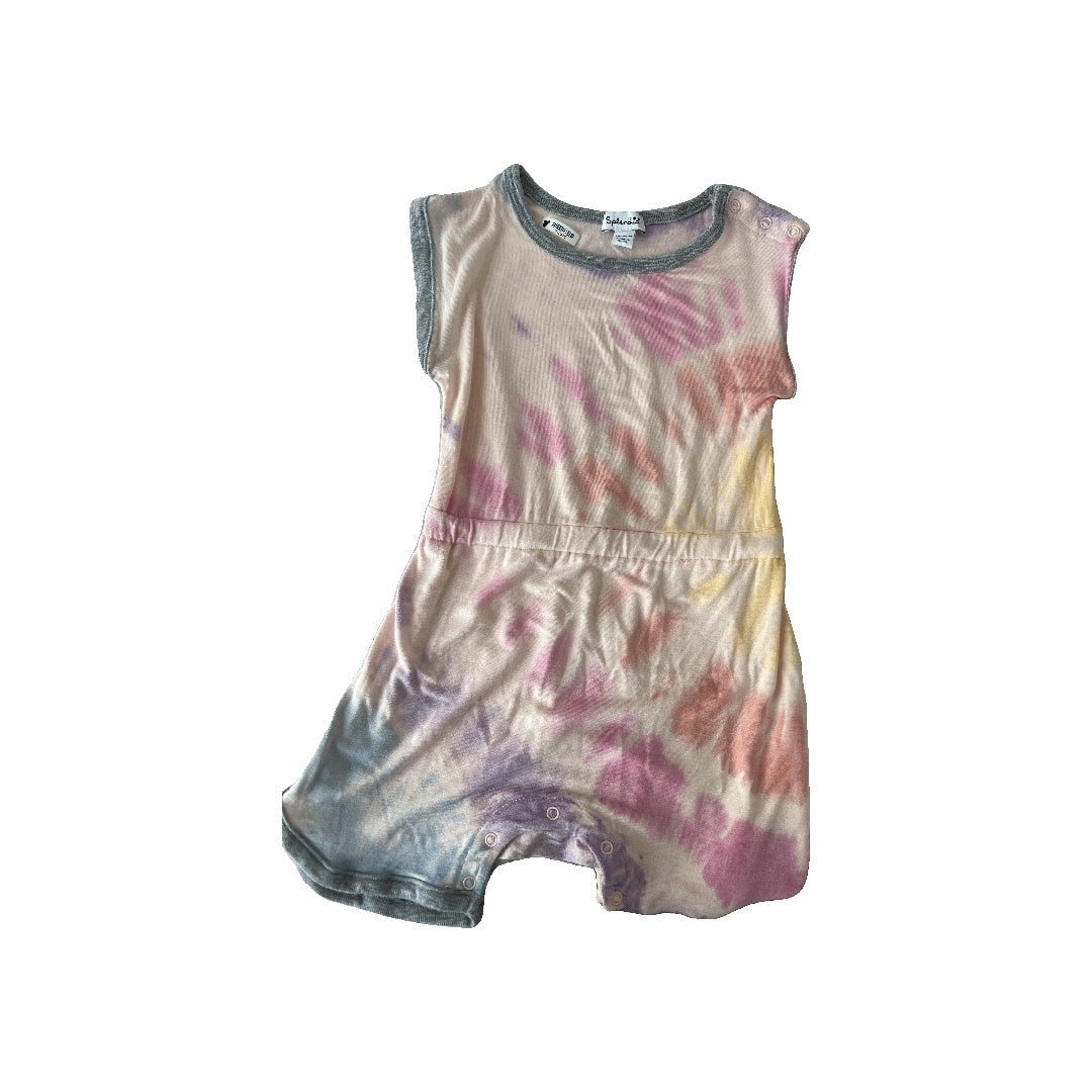 Splendid Girls pink | Tie Dye Romper Size: 12-18 months pink | Tie Dye