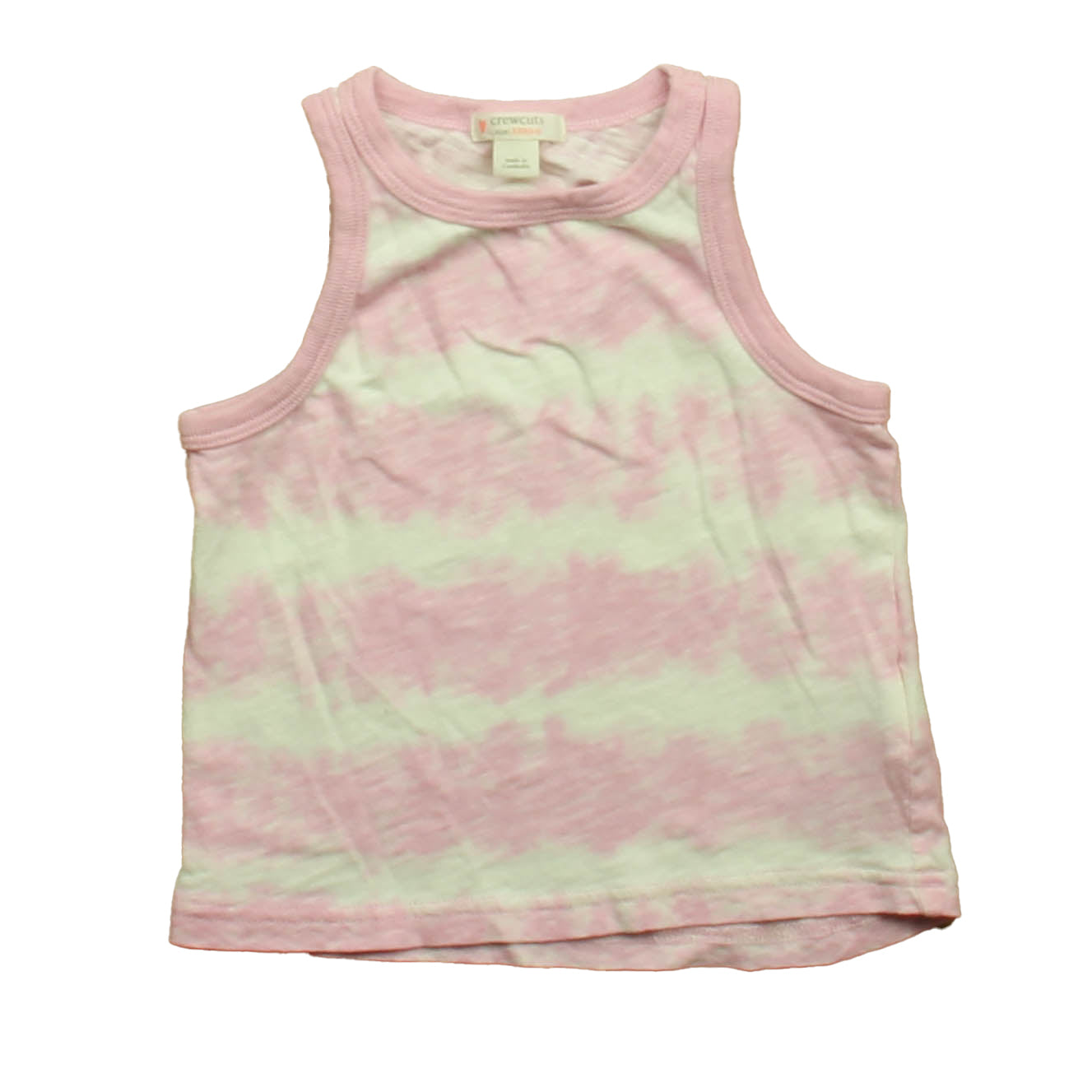 Crewcuts Girls Pink Tie Dye Tank Top Size: 2-3T Pink Tie Dye