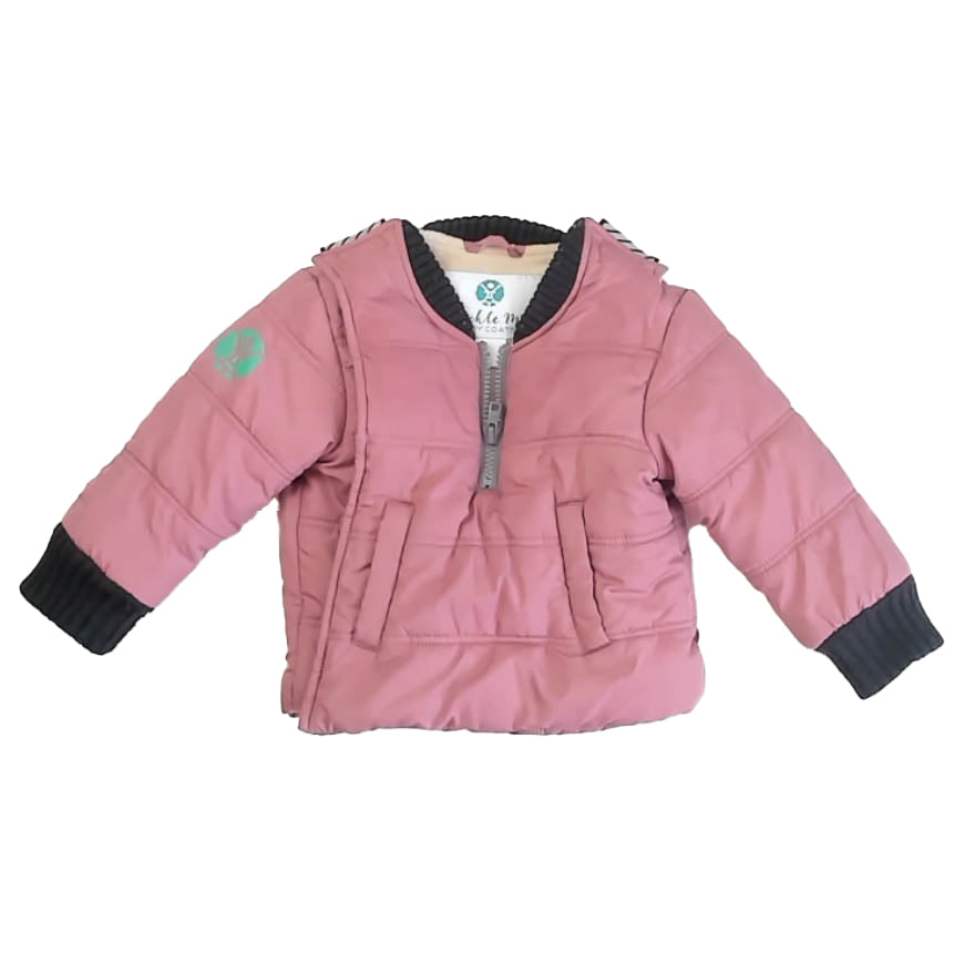 Buckle Me Girls Pink Toasty Winter Coat Size: 12 Months Pink Toasty