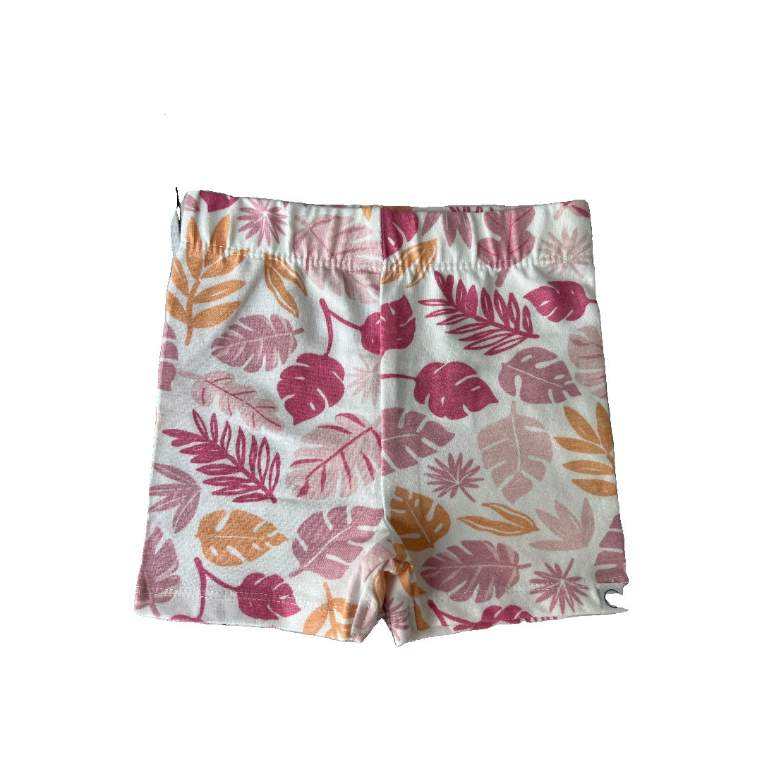 Honest co Girls pink | Tropical Shorts Size: 18 months pink | Tropical
