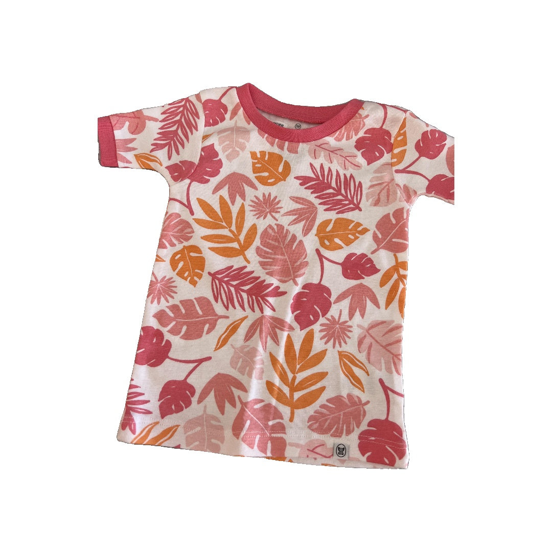 Honest co Girls pink | Tropical Pajamas Size: 18 months pink | Tropical