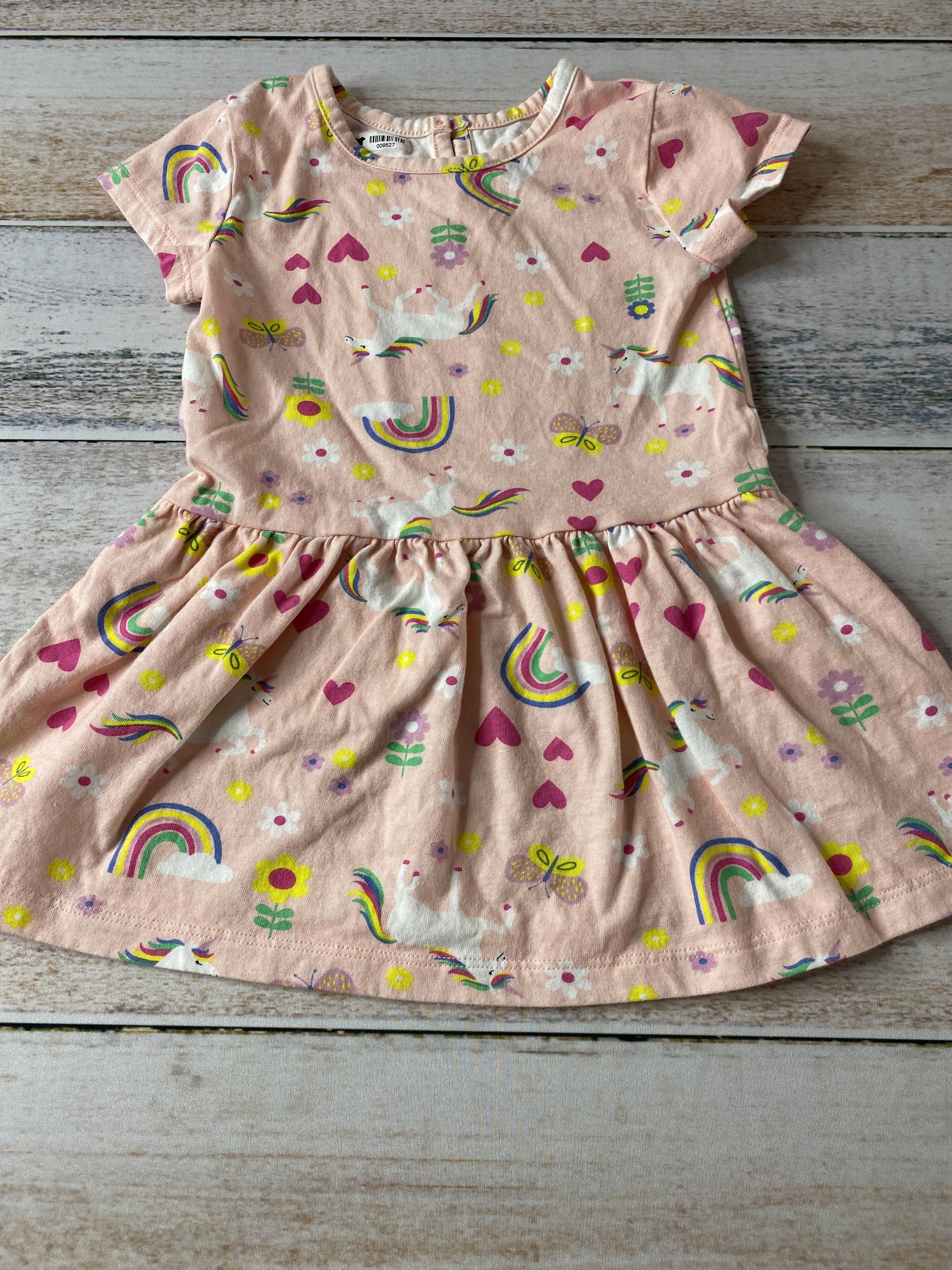 WonderNation Girls pink | Unicorns Dress Size: 24 months pink | Unicorns