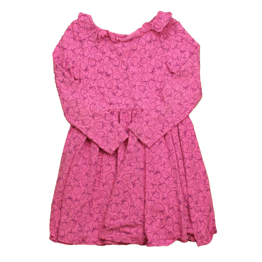 Tea Collection Girls Pink Watermelons Dress Size: 7 Years Pink Watermelons