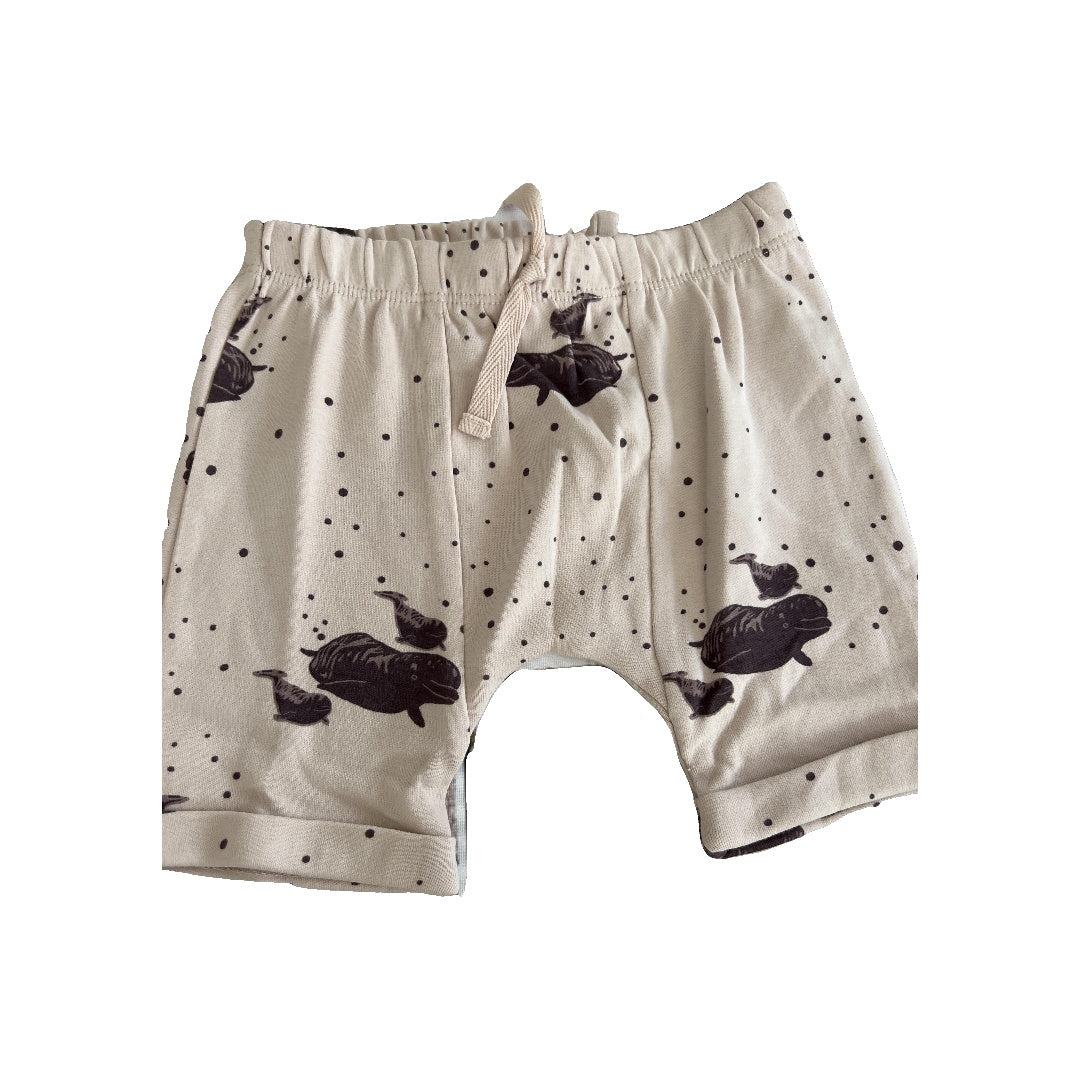 Kate Quinn Girls pink | whales Shorts Size: 6-12 months pink | whales