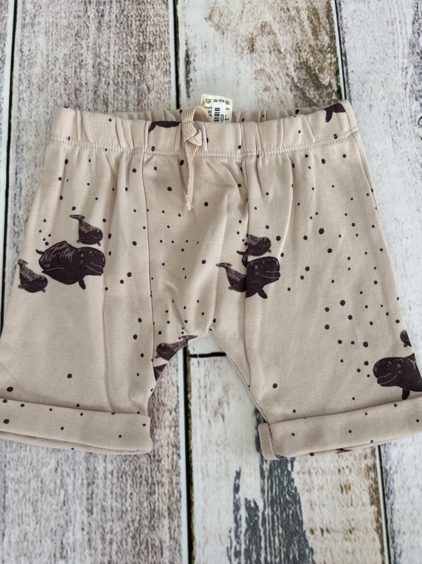 Kate Quinn Girls pink | whales Shorts Size: 6-12 months pink | whales