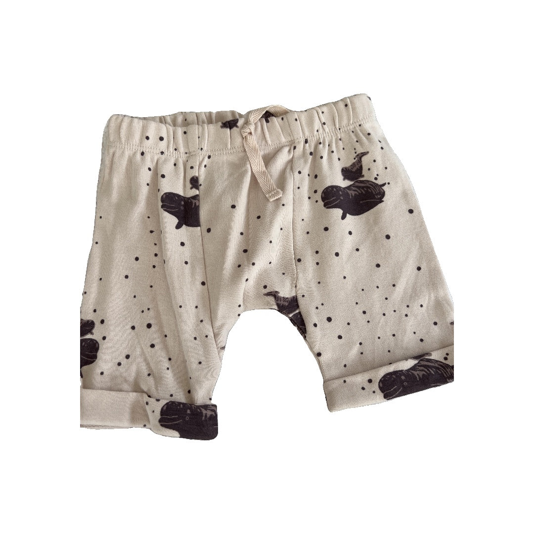 Kate Quinn Girls pink | whales Shorts Size: 6-12 months pink | whales