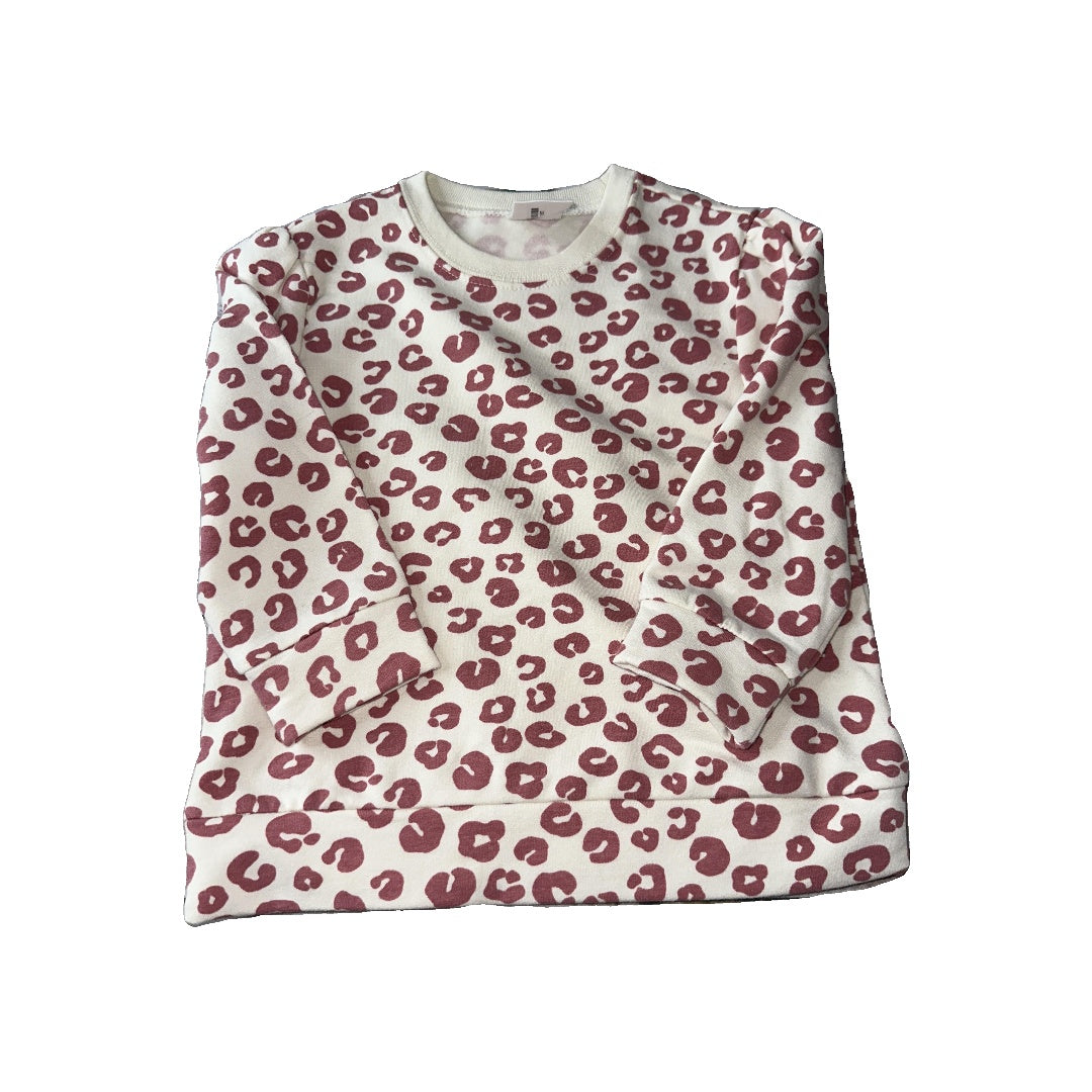 Mighty Girls pink | White | animals Long Sleeve Shirt Size: 24 months pink | White | animals