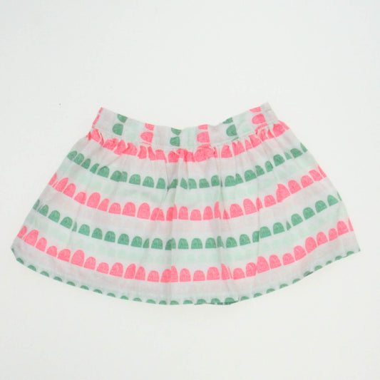 Gymboree Girls Pink | White | Green Skirt Size: 18-24 Months Pink | White | Green