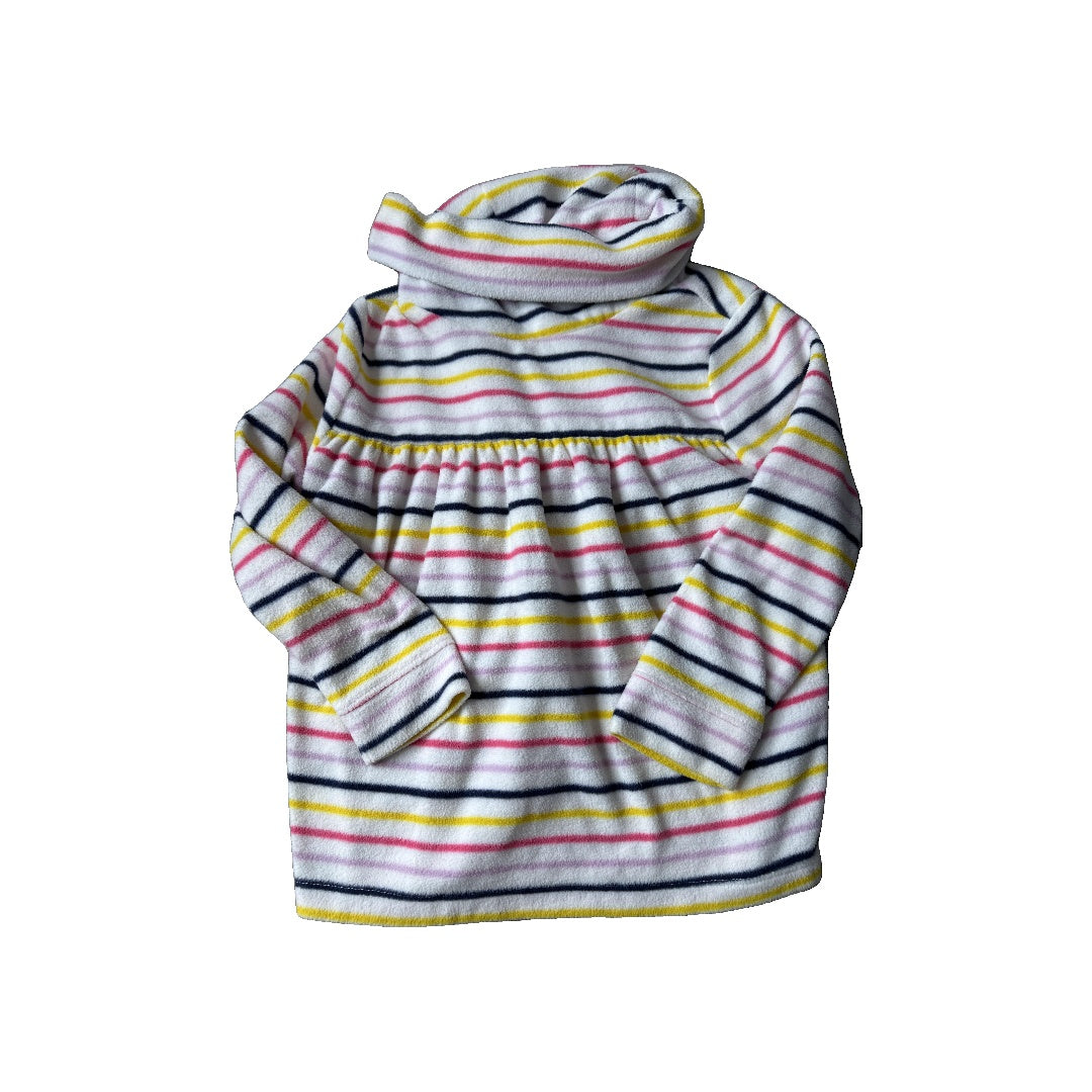 Old Navy Girls pink | White | Navy Blue Sweater Size: 5 pink | White | Navy Blue