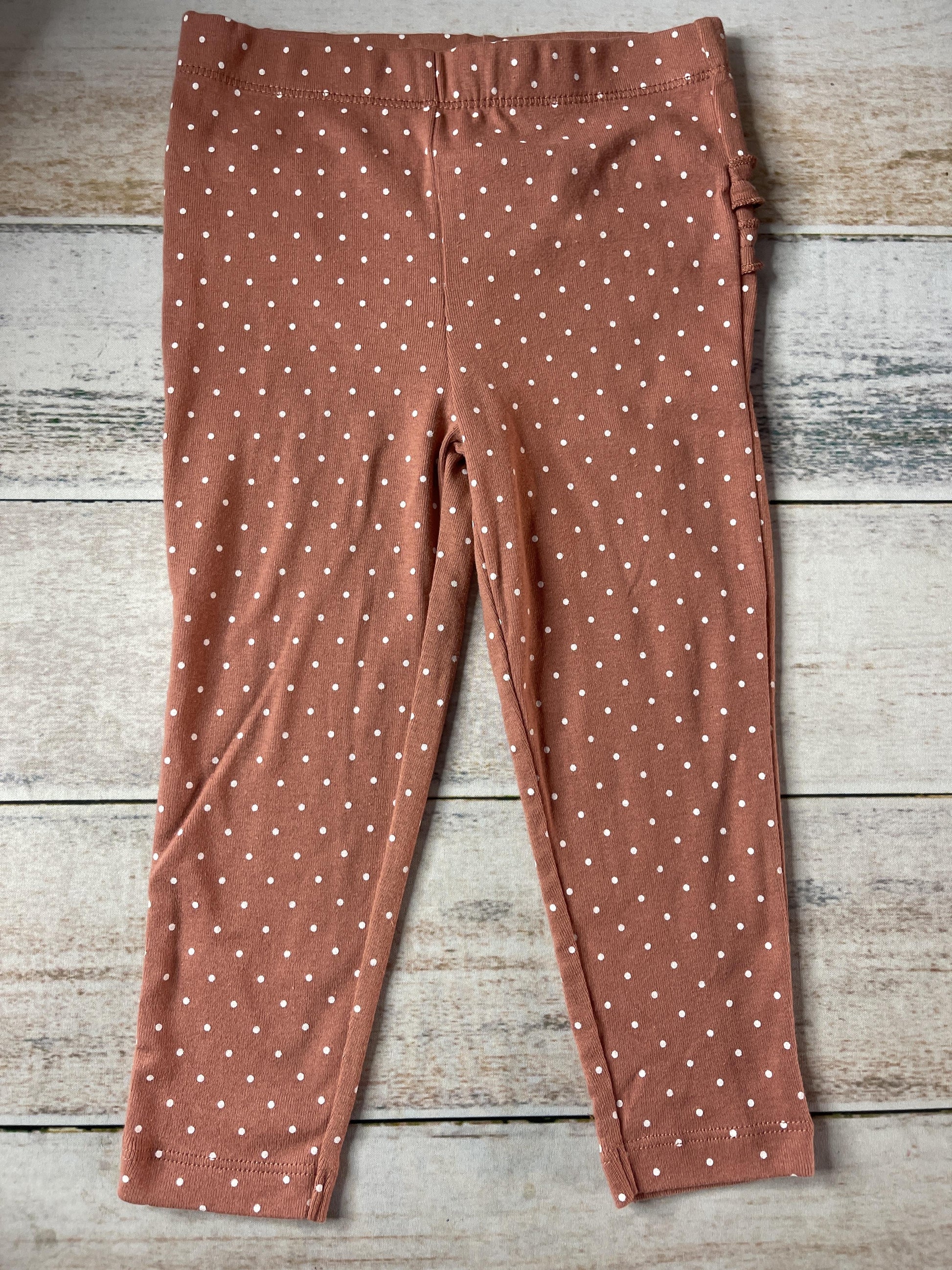 Carters Girls pink | White | polka dot Pants Size: 24 months pink | White | polka dot