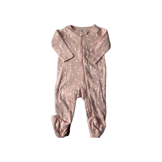 Carters Girls pink | White | polka dot Pajamas Size: 9 months pink | White | polka dot