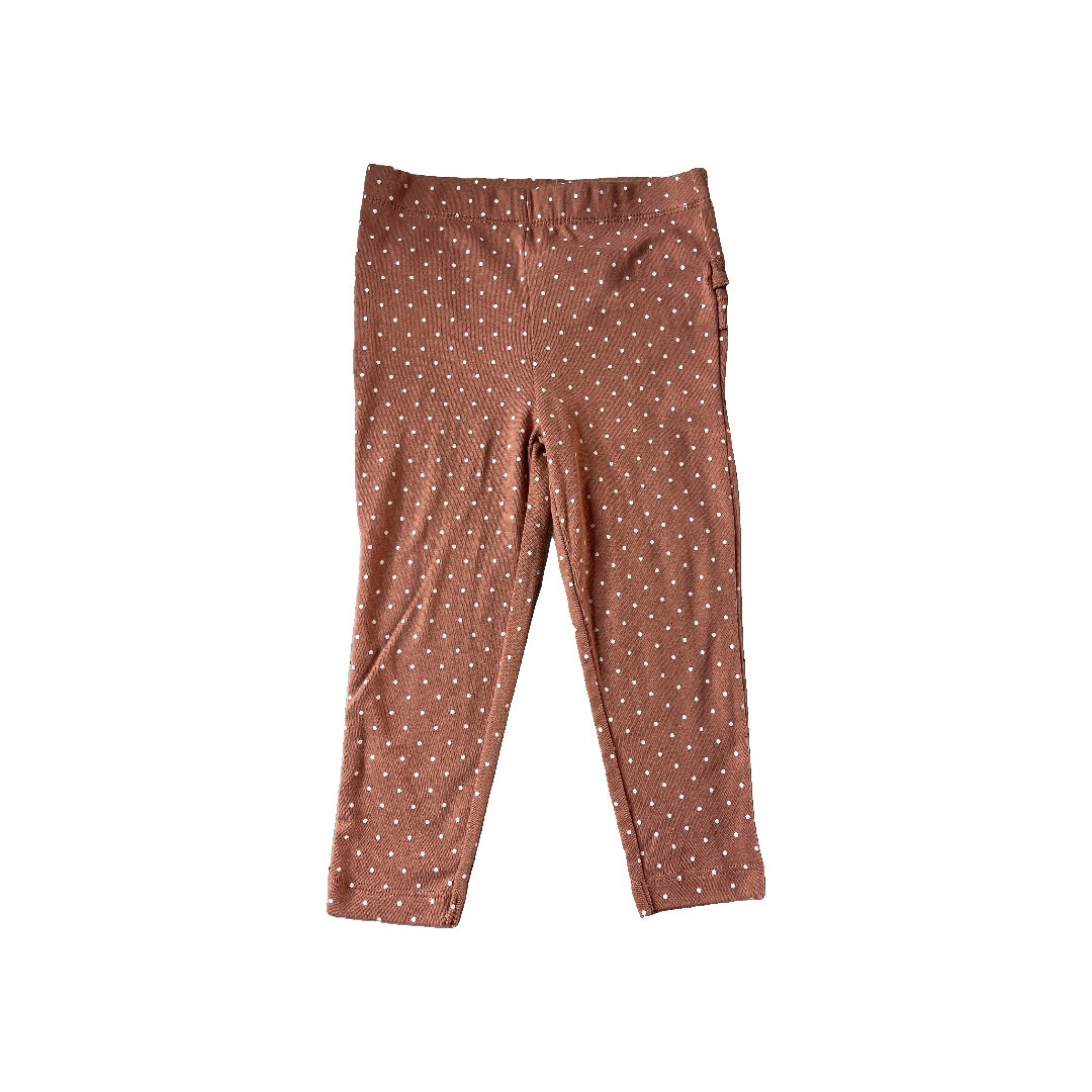 Carters Girls pink | White | polka dot Pants Size: 24 months pink | White | polka dot