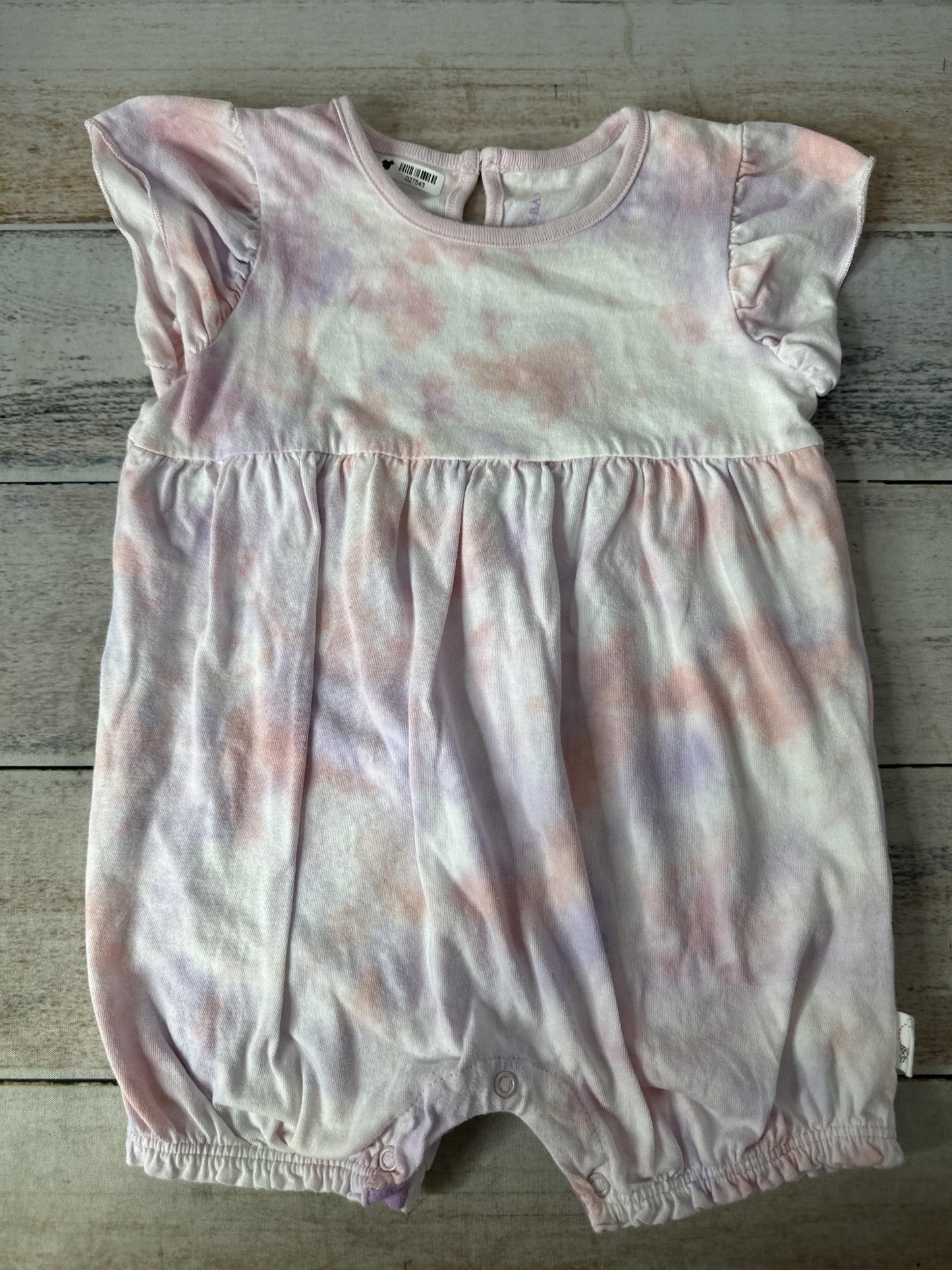 Burt's Bees Girls pink | White | purple Romper Size: 18-24 months pink | White | purple