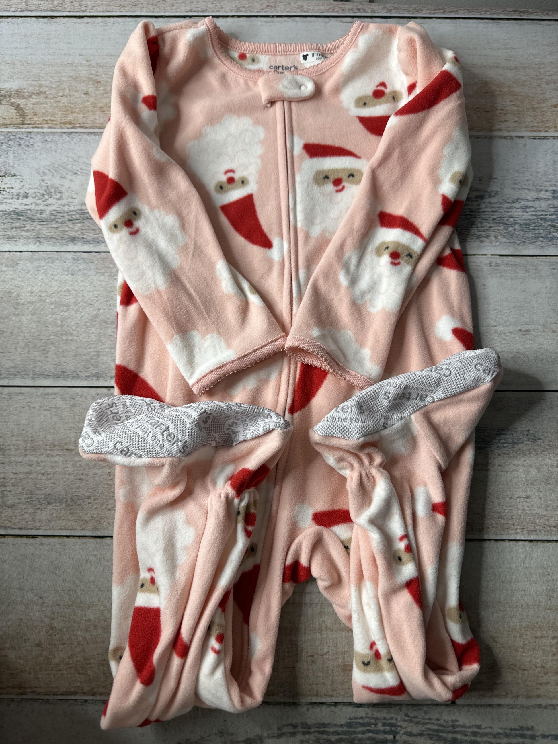 Carters Girls pink | White | Red Pajamas Size: 3T pink | White | Red