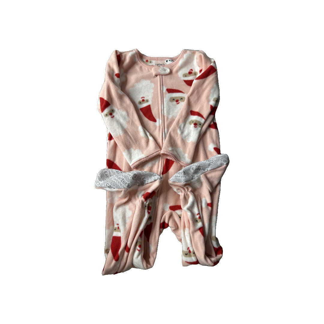 Carters Girls pink | White | Red Pajamas Size: 3T pink | White | Red