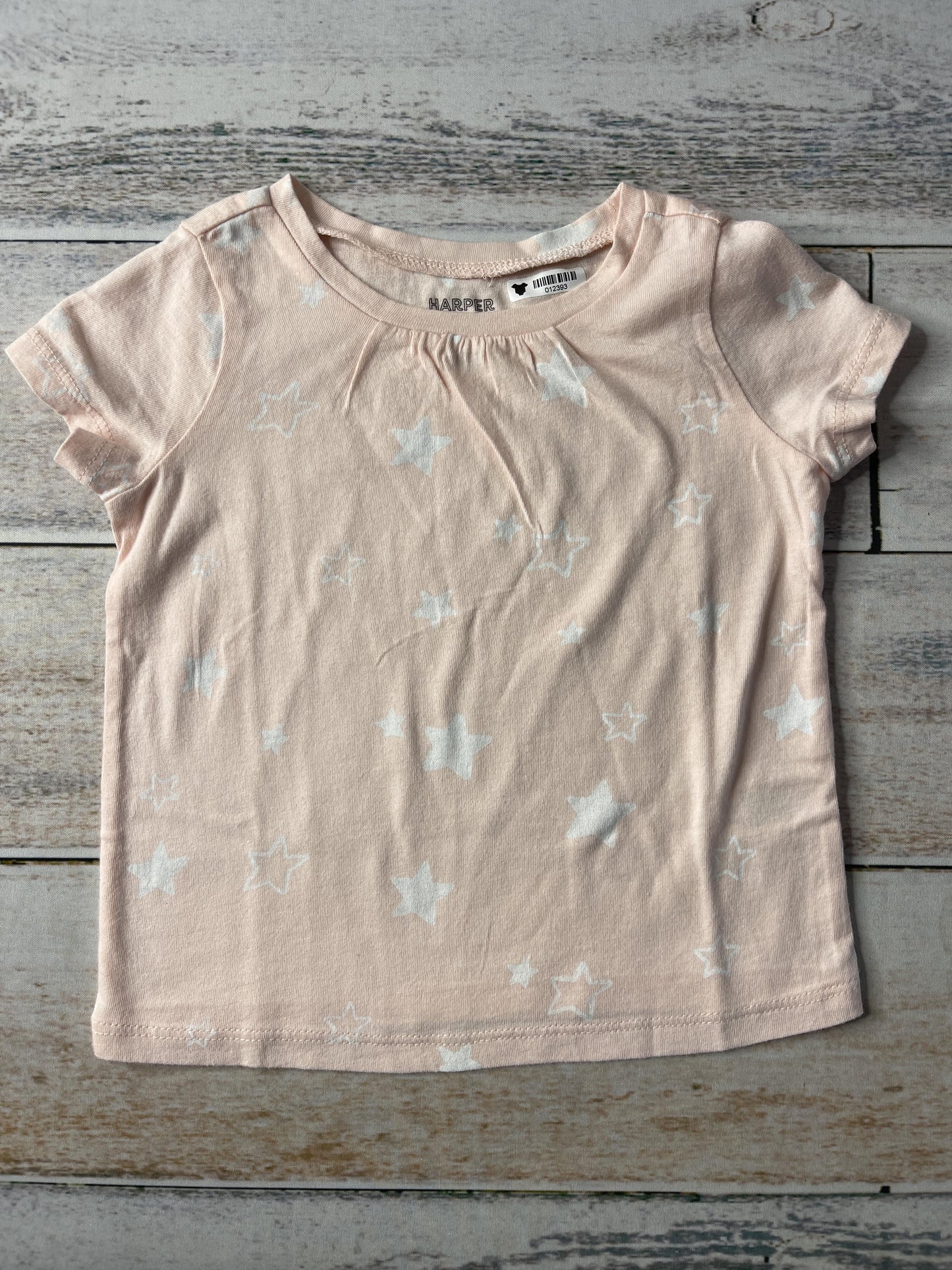 Harper Canyon Unisex pink | White | Stars T-Shirt Size: 18 months pink | White | Stars